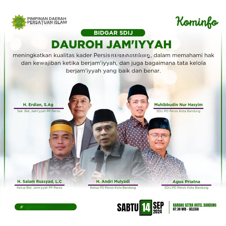 Dauroh Jamiyyah SDIJ PD PERSIS Kabupaten Simeulue